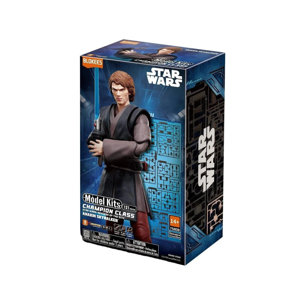 BLOKEES - Star Wars Anakin Skywalker Revenge Of The Sit Champion Class 08 Model Kit