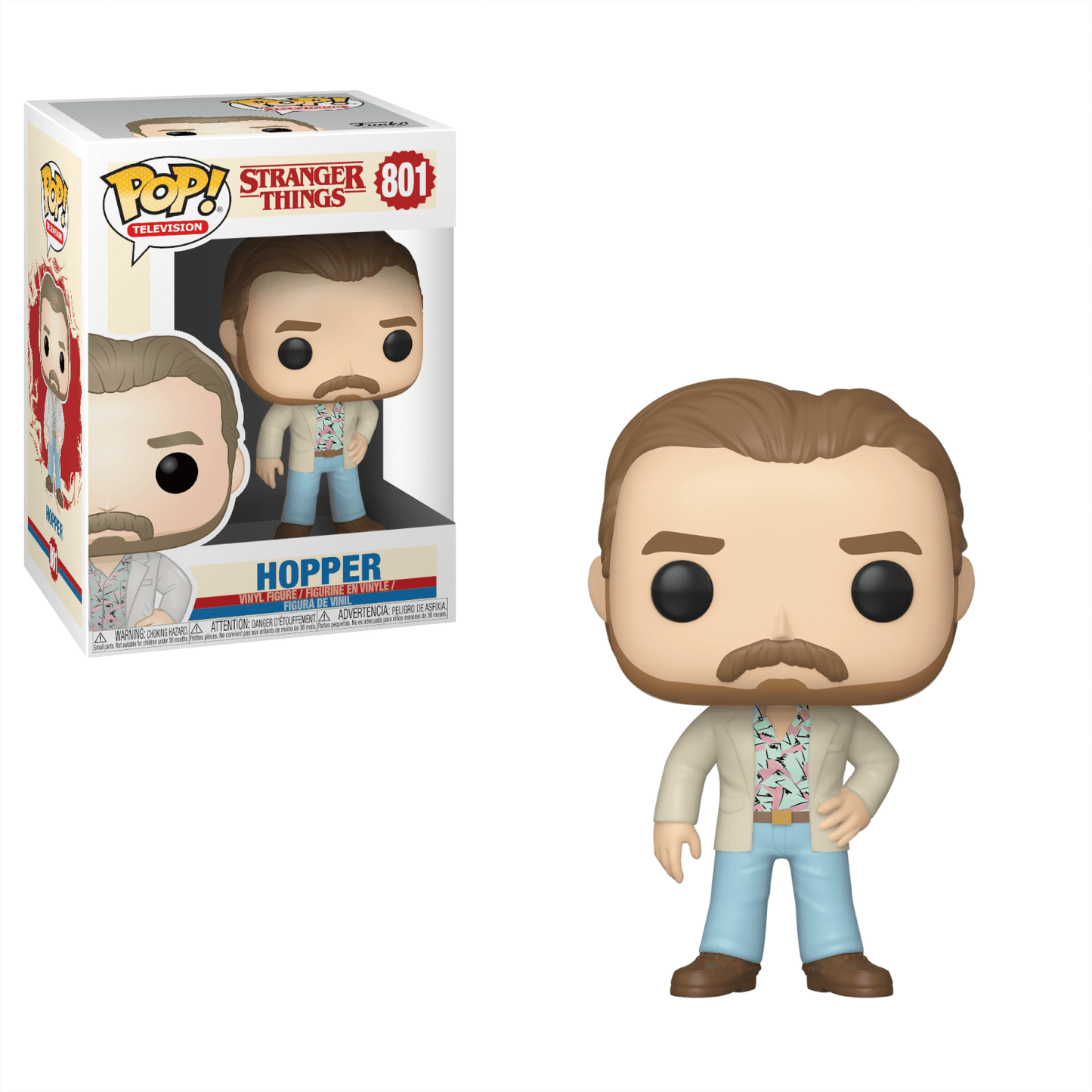 FUNKO - POP! - Stranger Things - Hopper #801