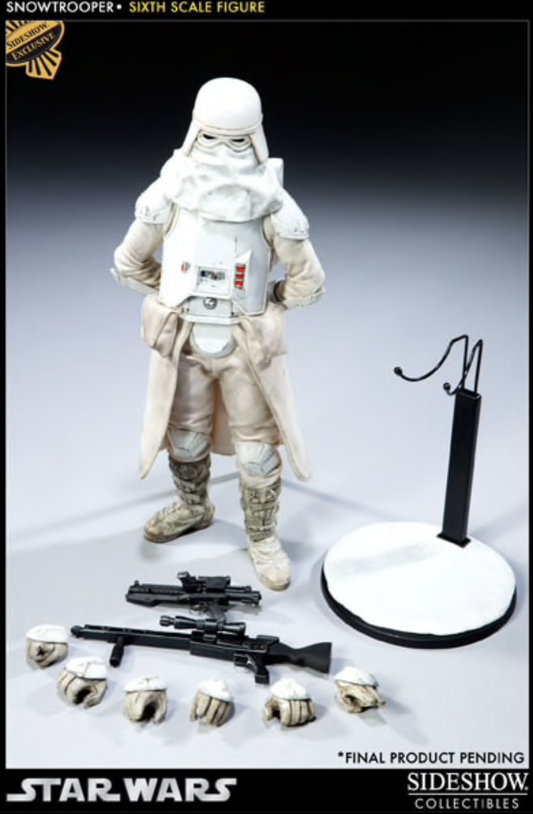 SIDESHOW - Militaries Star Wars - Snowtrooper EXCLUSIVE 12 Inch