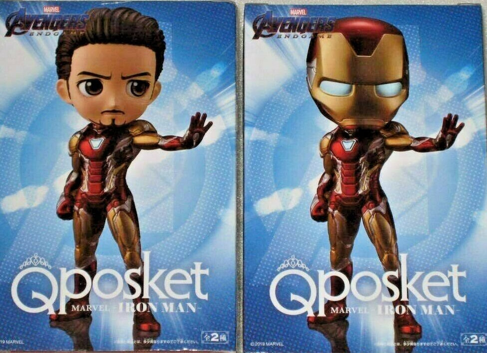 BANPRESTO - Q Posket Iron Man Battle Ver - A - Tony Stark