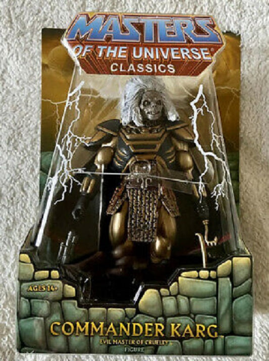 SUPER 7 - Masters of the Universe - Classics Club Grayskull Wave 4 Commander Karg Action Figure 18 cm