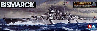 TAMIYA MODEL KIT - 1/350 German Battleship Bismarck