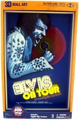 MCFARLANES TOYS - 3D Wall Art Poster Elvis on Tour