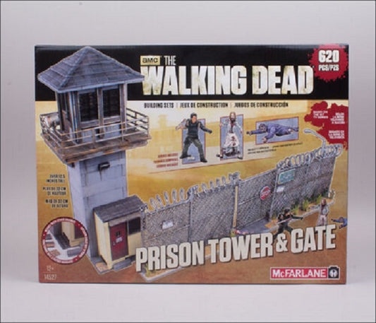 MCFARLANE TOYS - The Walking Dead Prison Tower & Gate Building Set