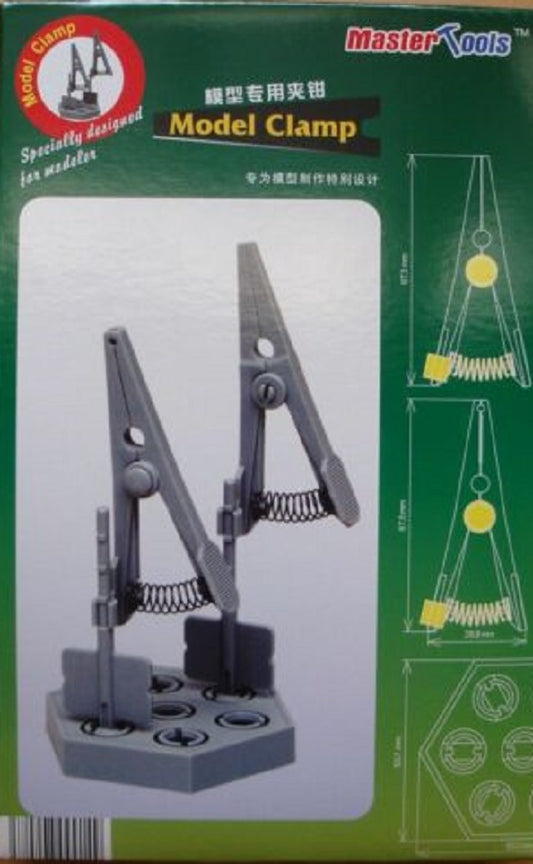 MASTER TOOLS - 2 Morsetti per Bloccaggio