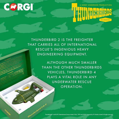 CORGI TOYS - Thunderbirds F.A.B. Collection - Thunderbird 2 and 4