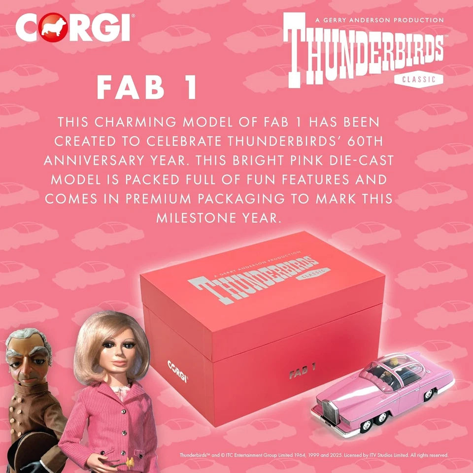 CORGI TOYS - Thunderbirds F.A.B. Collection - FAB 1
