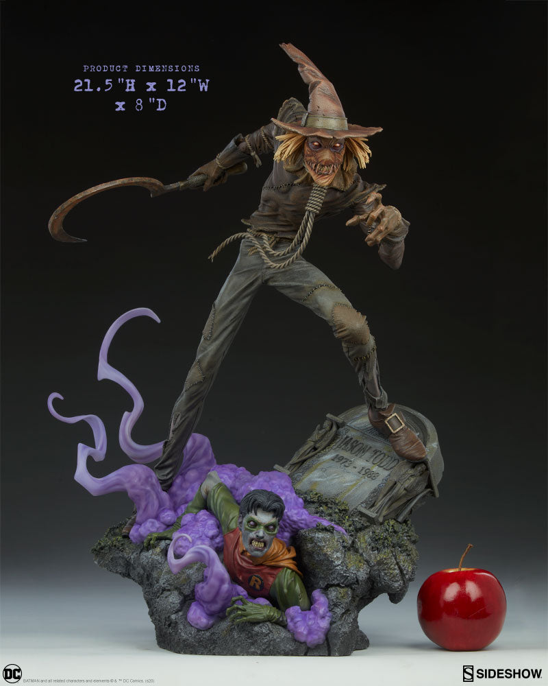 SIDESHOW - Dc Comics - Scarecrow 1:4 Premium Format SS300722