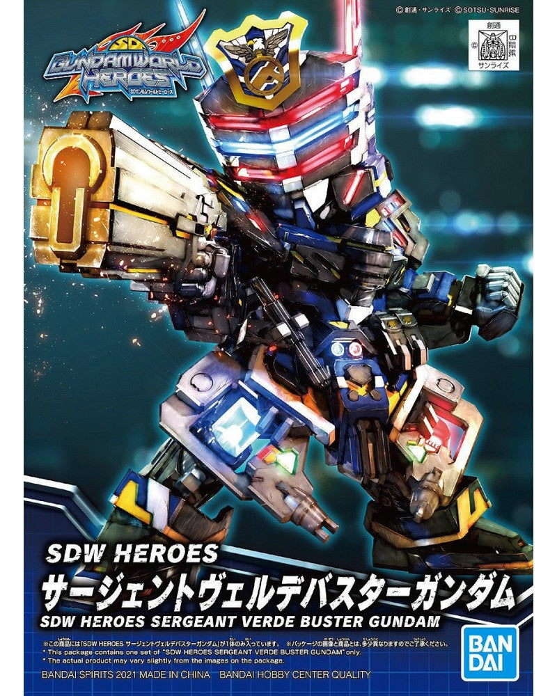BANDAI - SDW Heroes Sergeant Verde Buster Gundam 03