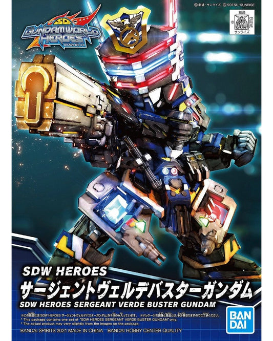 BANDAI - SDW Heroes Sergeant Verde Buster Gundam 03
