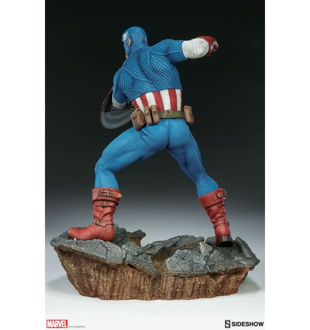 SIDESHOW - Marvel - Avengers - Marvel - Captain America Statue 1:5