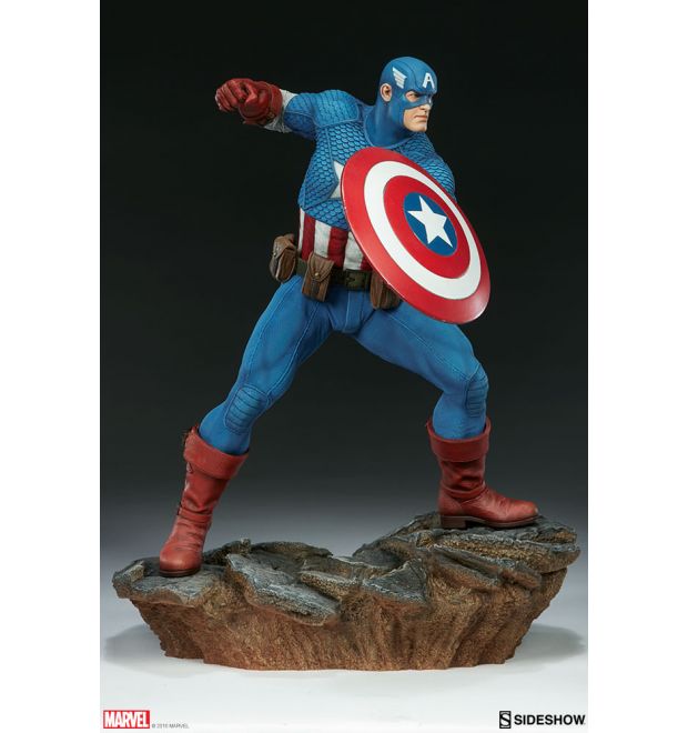 SIDESHOW - Marvel - Avengers - Marvel - Captain America Statue 1:5