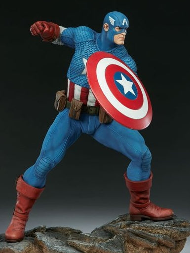 SIDESHOW - Marvel - Avengers - Marvel - Captain America Statue 1:5