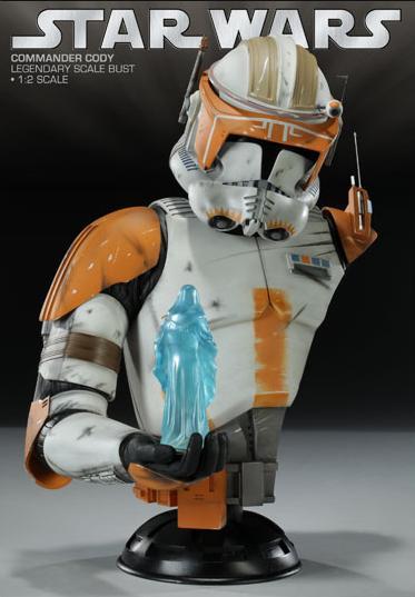 SIDESHOW - Star Wars - Commander Cody - Legendary Scale Bust 1:2