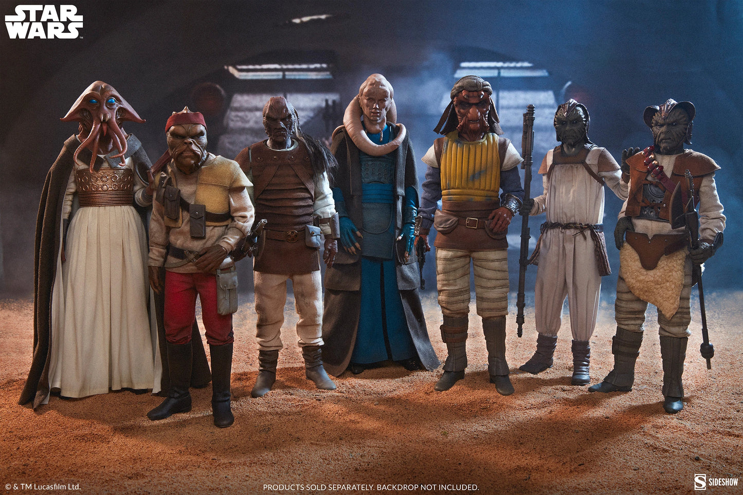 SIDESHOW - Star Wars Action Figure 1/6 Tessek