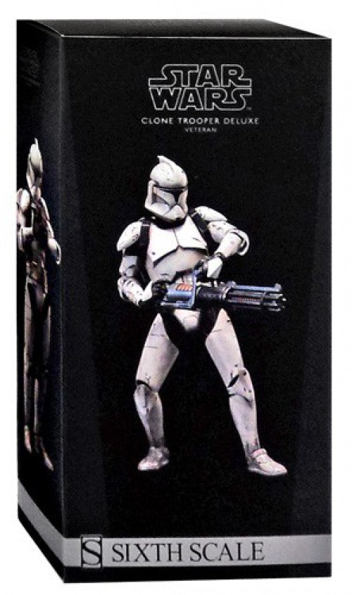 SIDESHOW - Clone Trooper DeLuxe Veteran
