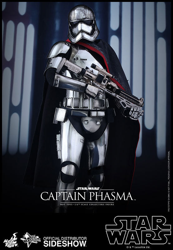 HOT TOYS - Star Wars - Episode VII The Force Awakens - Captain Phasma - Movie Masterpiece 1:6 Action Doll MMS328