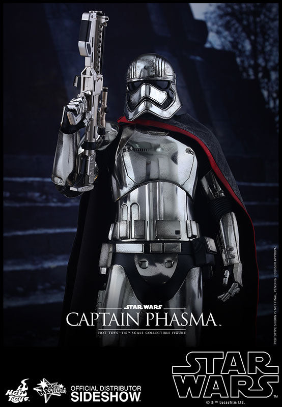 HOT TOYS - Star Wars - Episode VII The Force Awakens - Captain Phasma - Movie Masterpiece 1:6 Action Doll MMS328