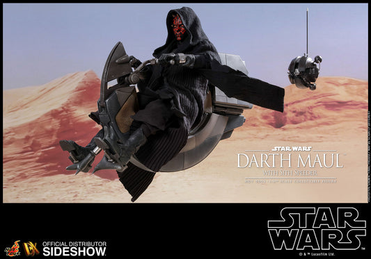 HOT TOYS - Star Wars - Episode I The Phantom Menace - Darth Maul with Sith Speeder (Special Edition) - DX Series 1:6 Action Doll