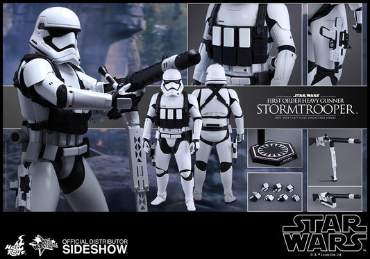 HOT TOYS - Star Wars - Episode VII The Force Awakens - First Order Heavy Gunner Stormtrooper - Movie Masterpiece 1:6 Action Doll