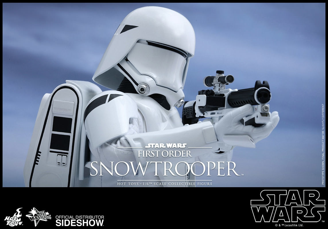 HOT TOYS - Star Wars - Episode VII The Force Awakens - First Order Snowtrooper - Movie Masterpiece 1:6 Action Doll MMS321