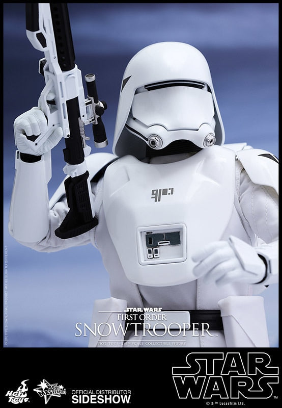 HOT TOYS - Star Wars - Episode VII The Force Awakens - First Order Snowtrooper - Movie Masterpiece 1:6 Action Doll MMS321