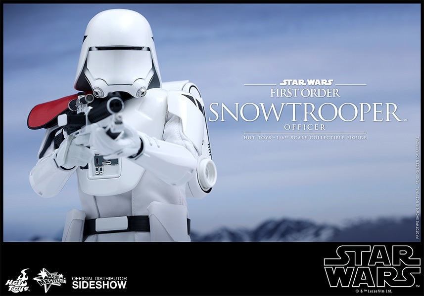 HOT TOYS - Star Wars Episode VII The Force Awakens First Order Snowtrooper Officer 1:6 Action Doll MMS322