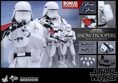 HOT TOYS - Star Wars - Episode VII The Force Awakens - First Order Snowtroopers Set - Movie Masterpiece 1:6 Action Doll MMS323