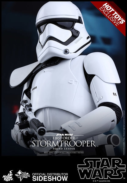 HOT TOYS EXCLUSIVE - STAR WARS - Episode VII: The Force Awakens - First Order Stormtrooper (Squad Leader) - Movie Masterpiece