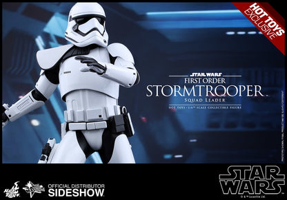 HOT TOYS EXCLUSIVE - STAR WARS - Episode VII: The Force Awakens - First Order Stormtrooper (Squad Leader) - Movie Masterpiece