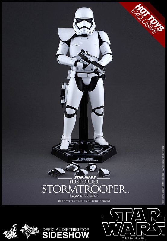 HOT TOYS - Star Wars - Episode VII The Force Awakens - First Order Stormtrooper - Movie Masterpiece 1:6 Action Doll MMS317