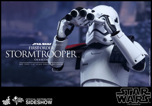 HOT TOYS - Star Wars - Episode VII The Force Awakens - First Order Stormtrooper Officer - Movie Masterpiece 1:6 Action Doll