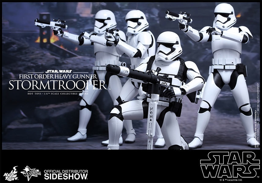 HOT TOYS - Star Wars - Episode VII The Force Awakens - First Order Stormtrooper Set - Movie Masterpiece 1:6 Action Doll MMS319