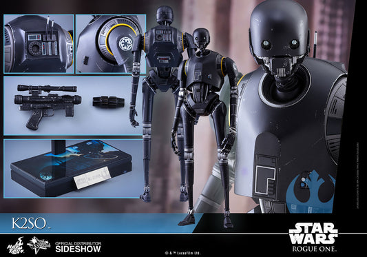 HOT TOYS - Star Wars - Rogue One A Star Wars Story - K-2SO - Movie Masterpiece 1:6 Action Doll