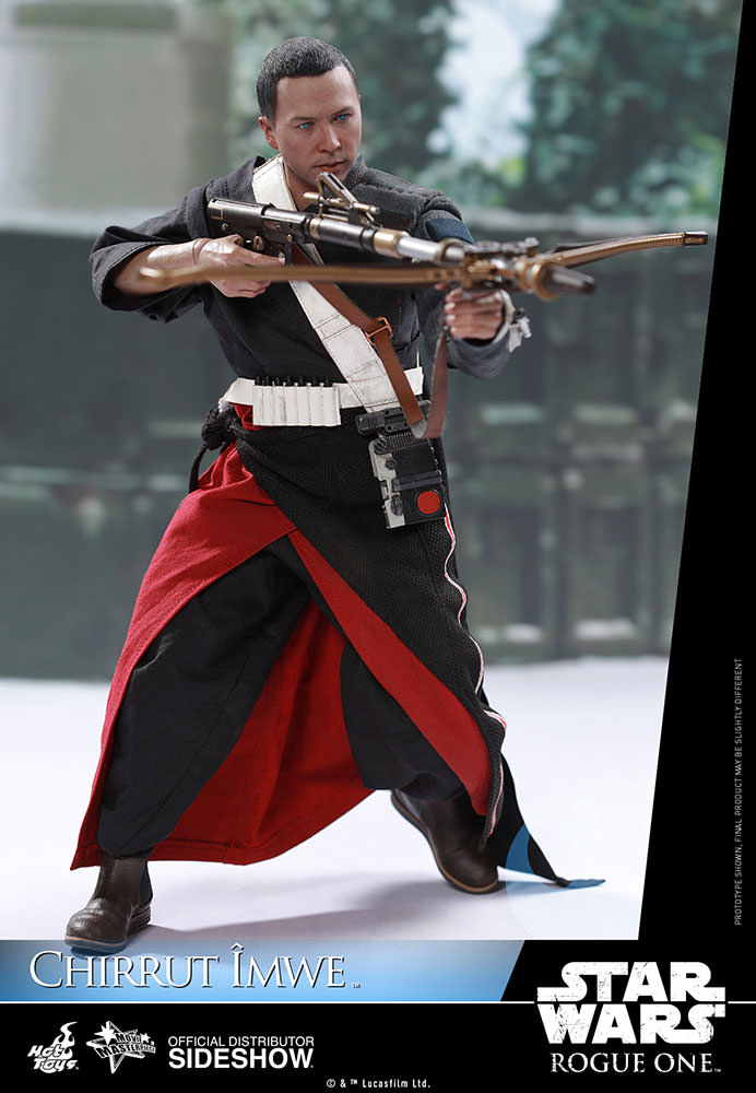 HOT TOYS - Star Wars - Rogue One A Star Wars Story - Chirrut Îmwe - Movie Masterpiece 1:6 Action Doll