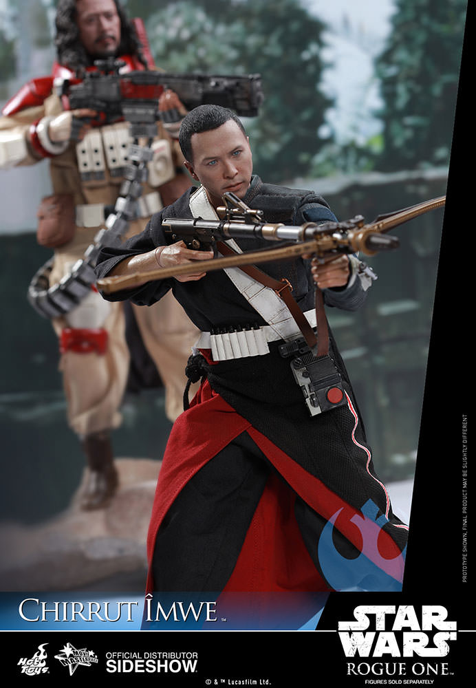 HOT TOYS - Star Wars - Rogue One A Star Wars Story - Chirrut Îmwe - Movie Masterpiece 1:6 Action Doll