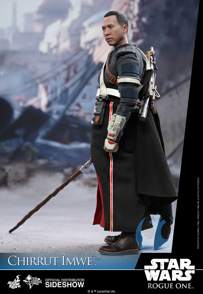 HOT TOYS - Star Wars - Rogue One A Star Wars Story - Chirrut Îmwe - Movie Masterpiece 1:6 Action Doll