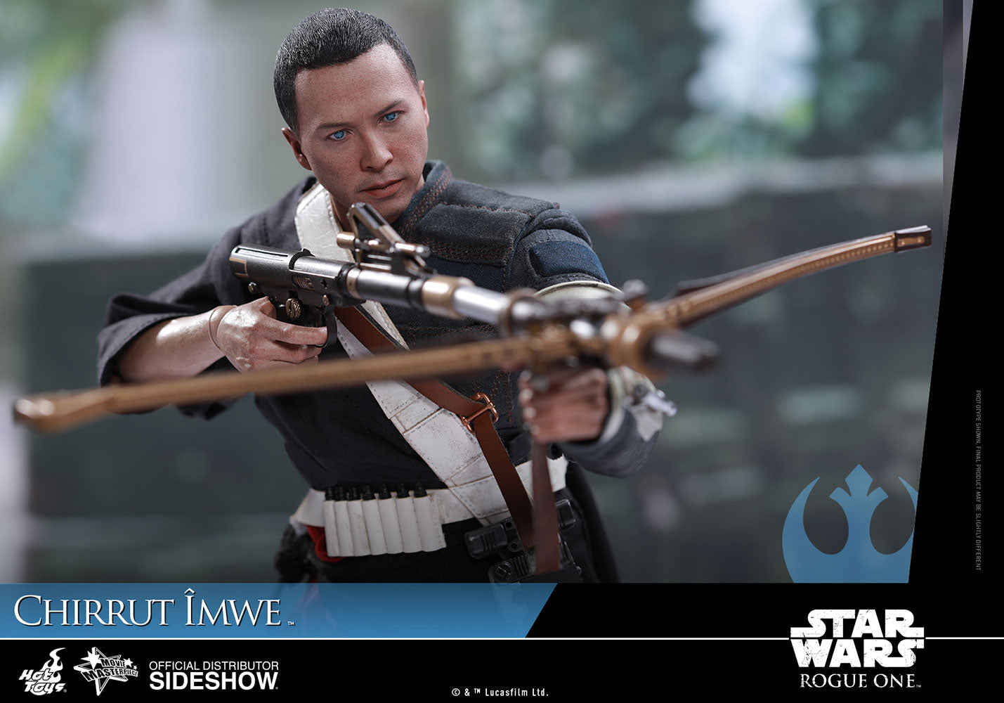 HOT TOYS - Star Wars - Rogue One A Star Wars Story - Chirrut Îmwe - Movie Masterpiece 1:6 Action Doll