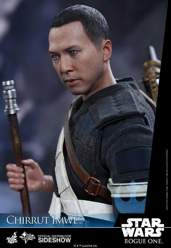 HOT TOYS - Star Wars - Rogue One A Star Wars Story - Chirrut Îmwe - Movie Masterpiece 1:6 Action Doll