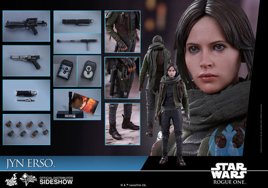 HOT TOYS - Star Wars - Rogue One A Star Wars Story - Jyn Erso - Movie Masterpiece 1:6 Action Doll