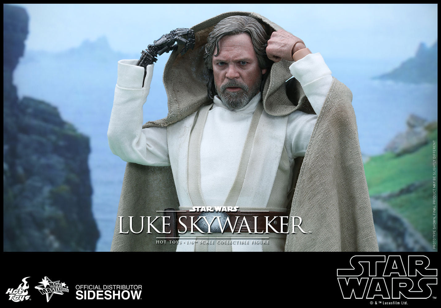 HOT TOYS - Star Wars - Episode VII The Force Awakens - Luke Skywalker - Movie Masterpiece 1:6 Action Doll MMS390