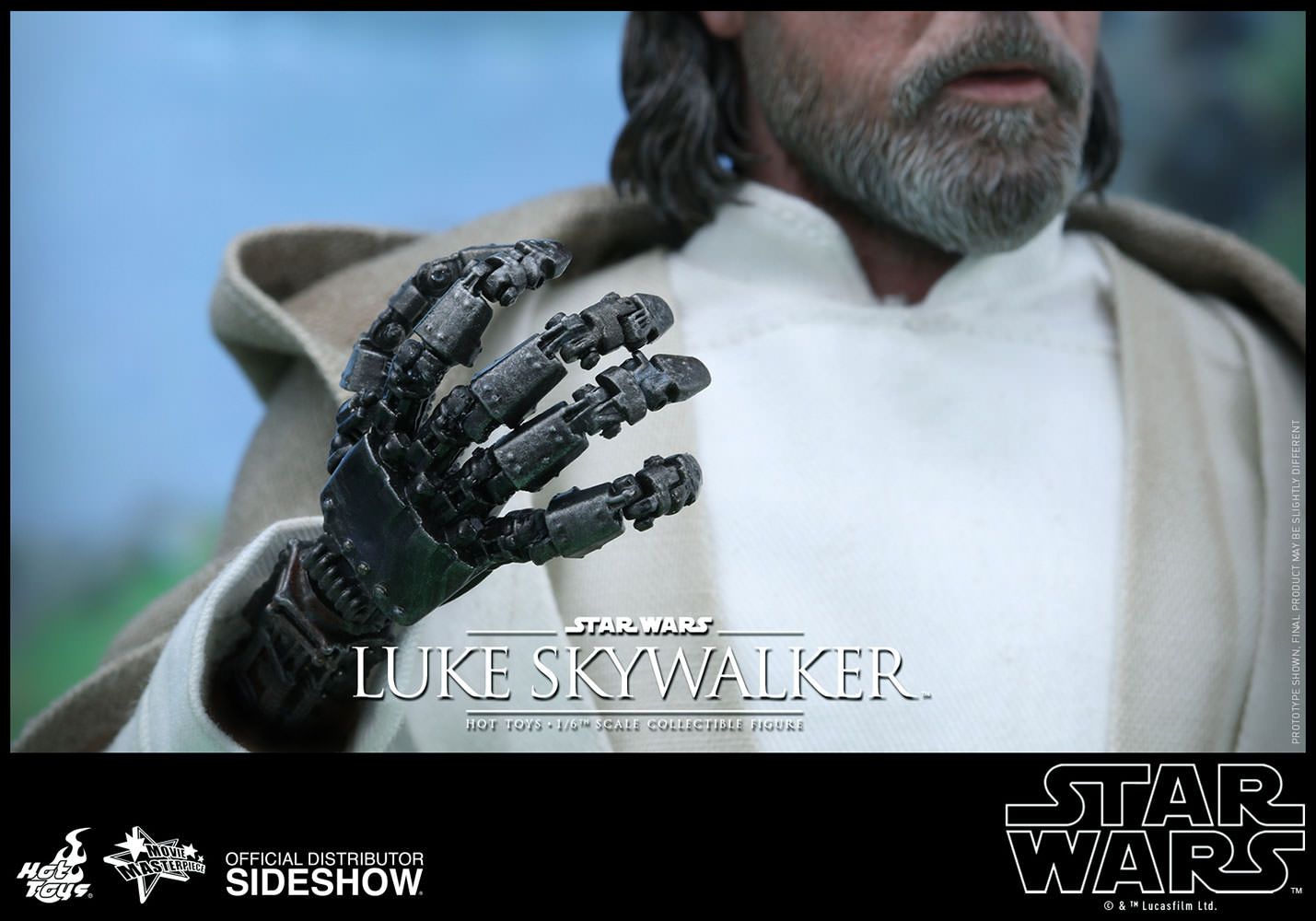 HOT TOYS - Star Wars - Episode VII The Force Awakens - Luke Skywalker - Movie Masterpiece 1:6 Action Doll MMS390