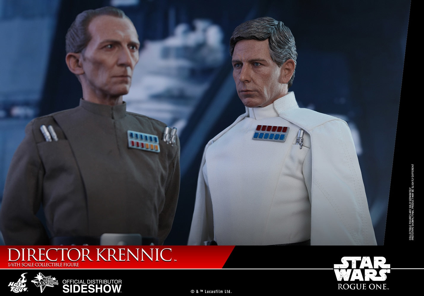 HOT TOYS - Star Wars - Rogue One A Star Wars Story - Director Krennic - Movie Masterpiece 1:6 Action Doll MMS519