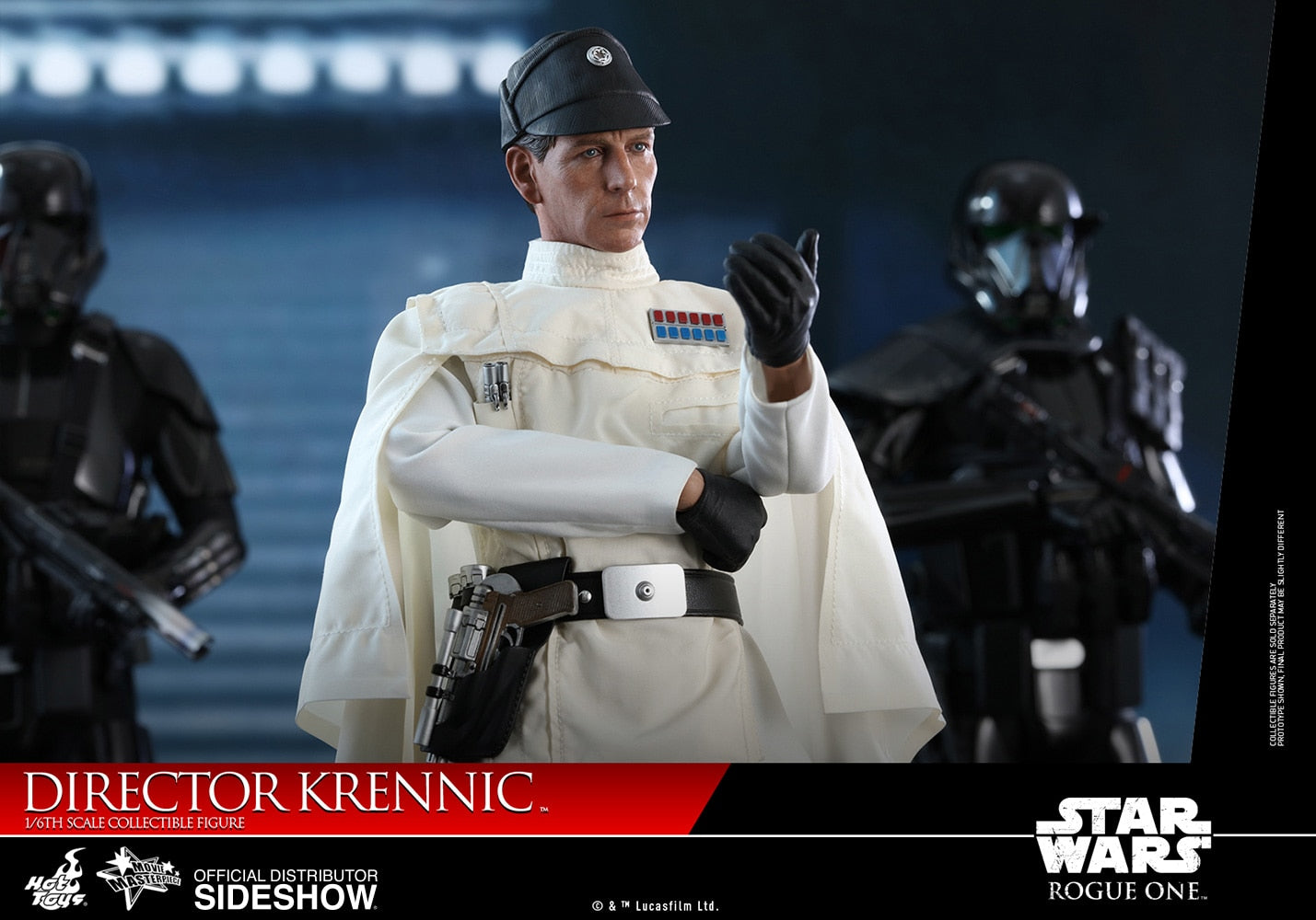 HOT TOYS - Star Wars - Rogue One A Star Wars Story - Director Krennic - Movie Masterpiece 1:6 Action Doll MMS519