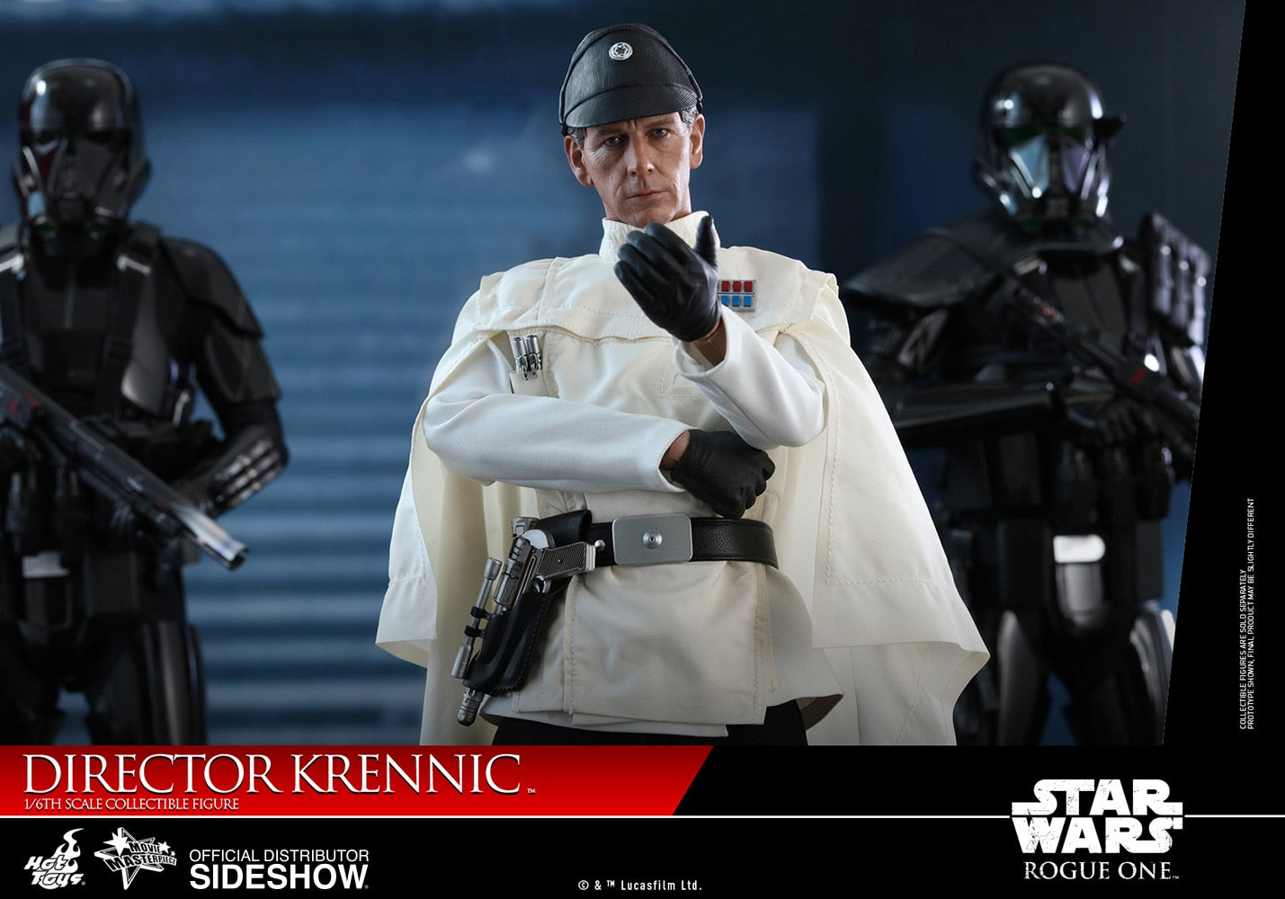 HOT TOYS - Star Wars - Rogue One A Star Wars Story - Director Krennic - Movie Masterpiece 1:6 Action Doll MMS519