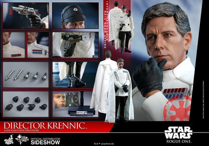 HOT TOYS - Star Wars - Rogue One A Star Wars Story - Director Krennic - Movie Masterpiece 1:6 Action Doll MMS519