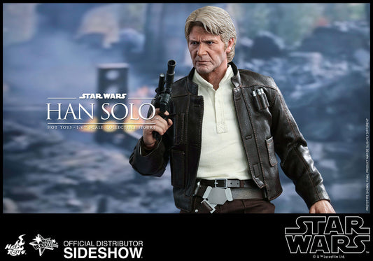 HOT TOYS - Star Wars - Episode VII The Force Awakens - Han Solo - Movie Masterpiece 1:6 Action Doll