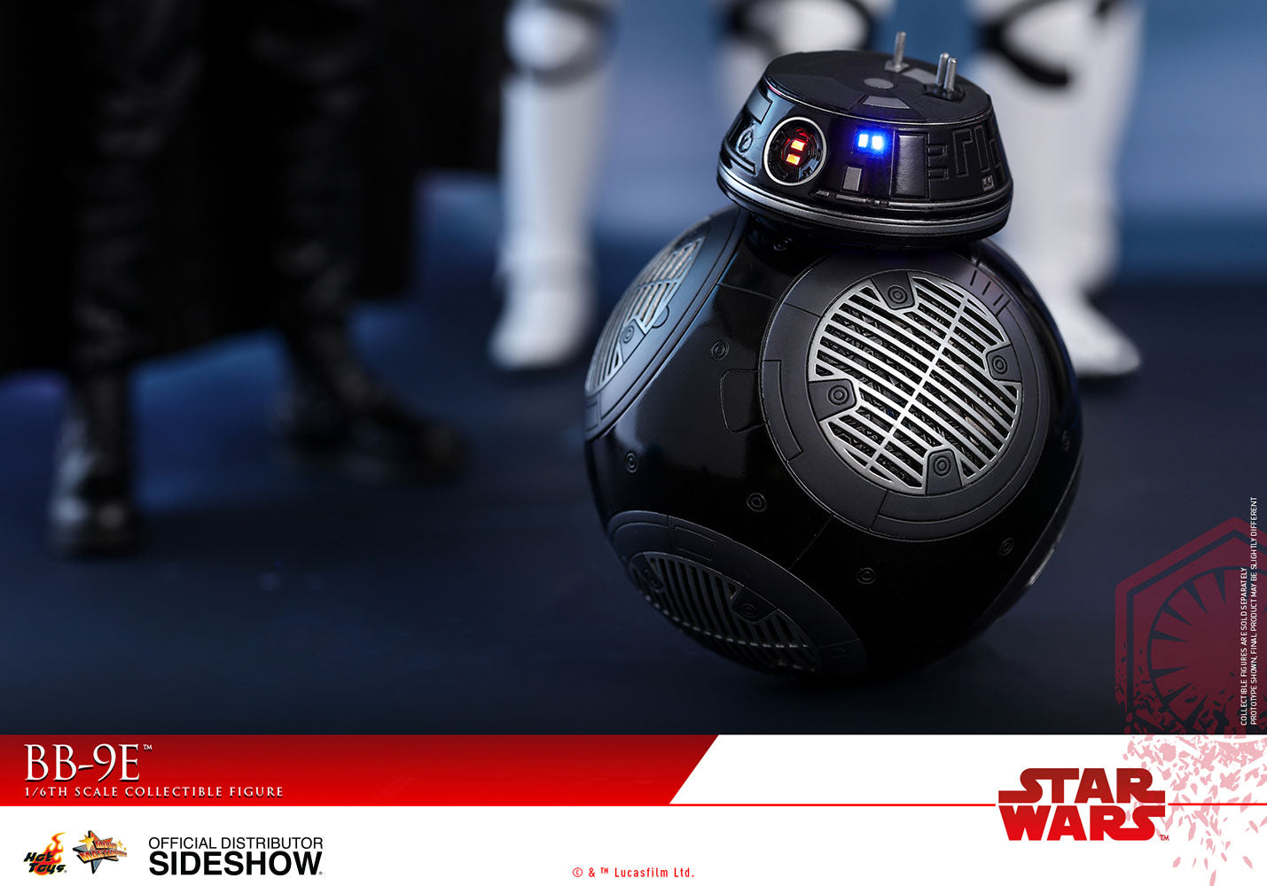 HOT TOYS - Star Wars - Episode VIII The Last Jedi - BB-9E - Movie Masterpiece 1:6 Action Doll