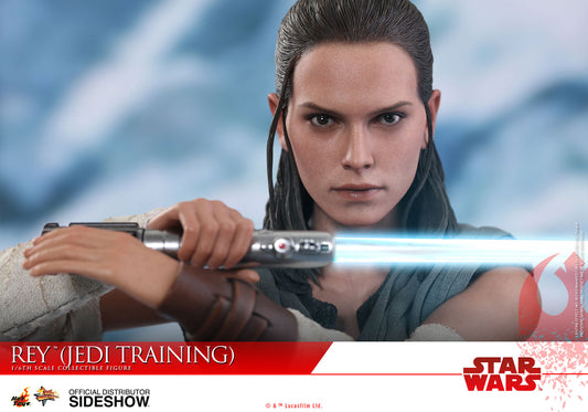 HOT TOYS - Star Wars - Episode VIII The Last Jedi - Rey (Jedi Training) - Movie Masterpiece 1:6 Action Doll