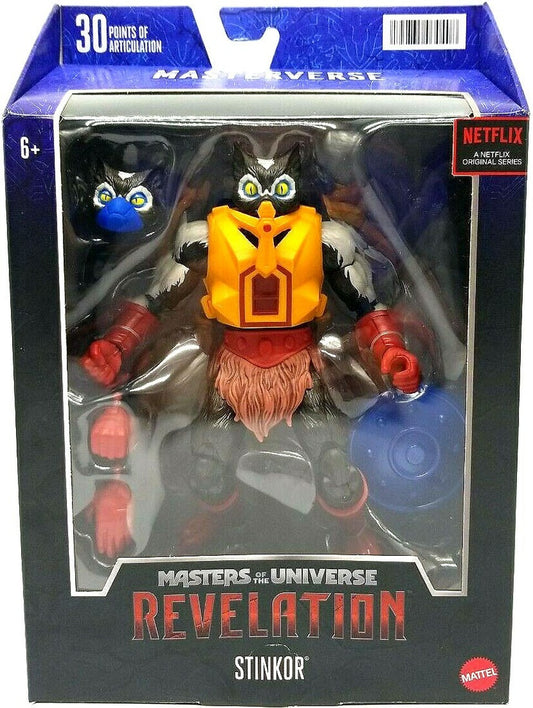MATTEL - Masters of the Universe - Revelation Masterverse Action Figure 2022 Stinkor